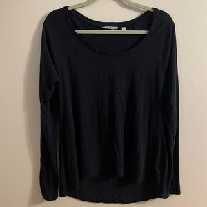 Size L black long sleeve Athleta top